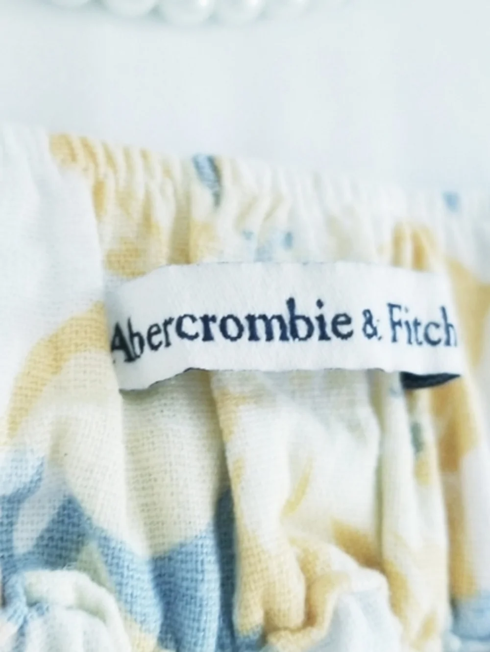 Abercrombie & Fitch Floral Sleeveless Spaghetti Strap Linen Blend Maxi Dress